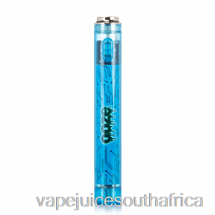 Vape Pods Ooze Slim 400Mah Clear 510 Vape Battery Sapphire Blue